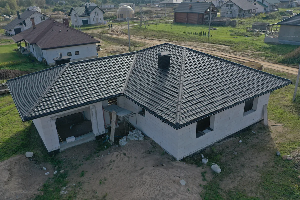 Монтаж кровли Dachpol Egeria. Гродно, фото 1